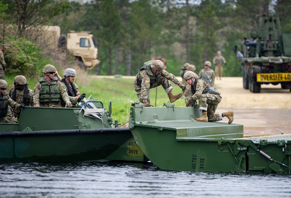 652nd Engineer Company Training at Fort McCoy