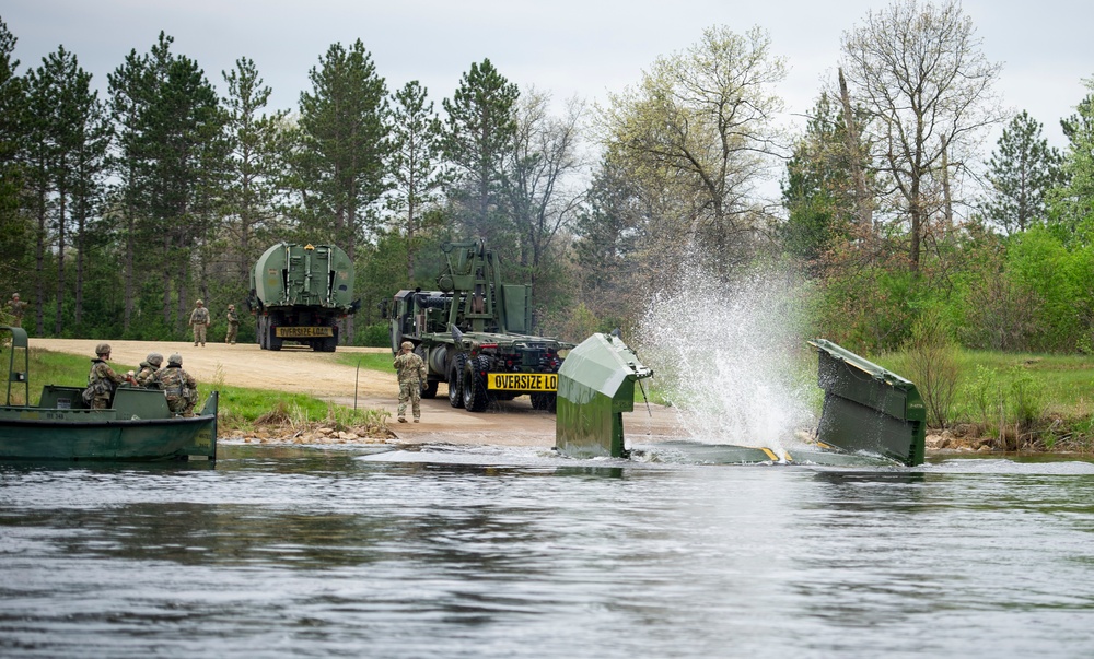 652nd Engineer Company Training at Fort McCoy