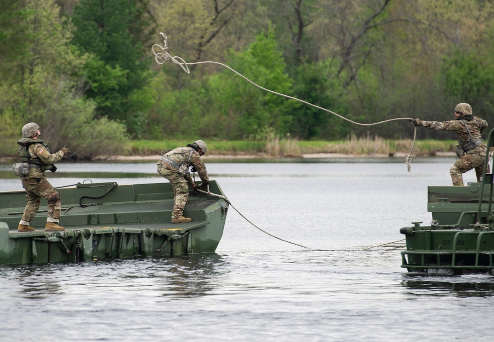 652nd Engineer Company Training at Fort McCoy