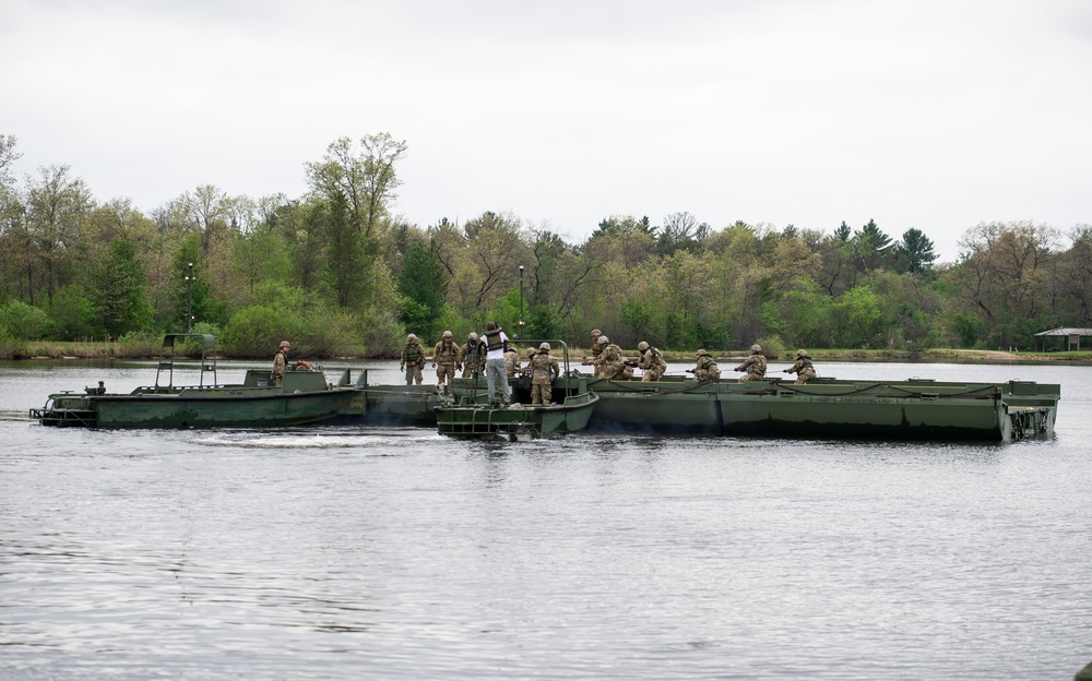 652nd Engineer Company Training at Fort McCoy