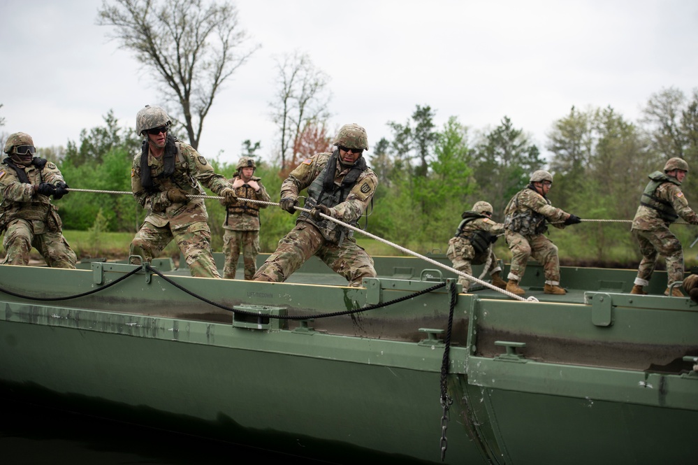 652nd Engineer Company Training at Fort McCoy