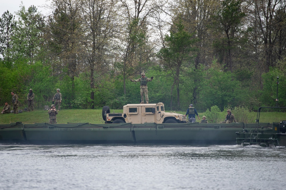 652nd Engineer Company Training at Fort McCoy