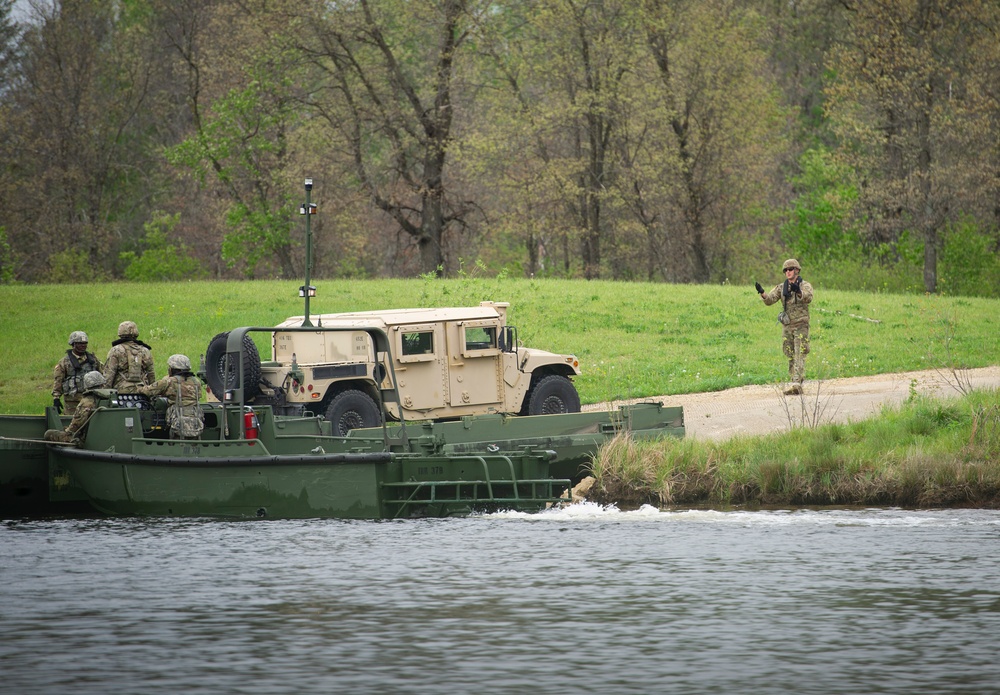 652nd Engineer Company Training at Fort McCoy