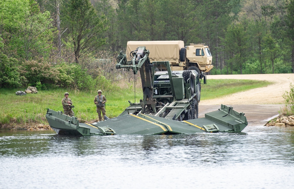 652nd Engineer Company Training at Fort McCoy