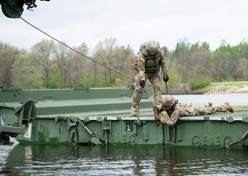 652nd Engineer Company Training at Fort McCoy