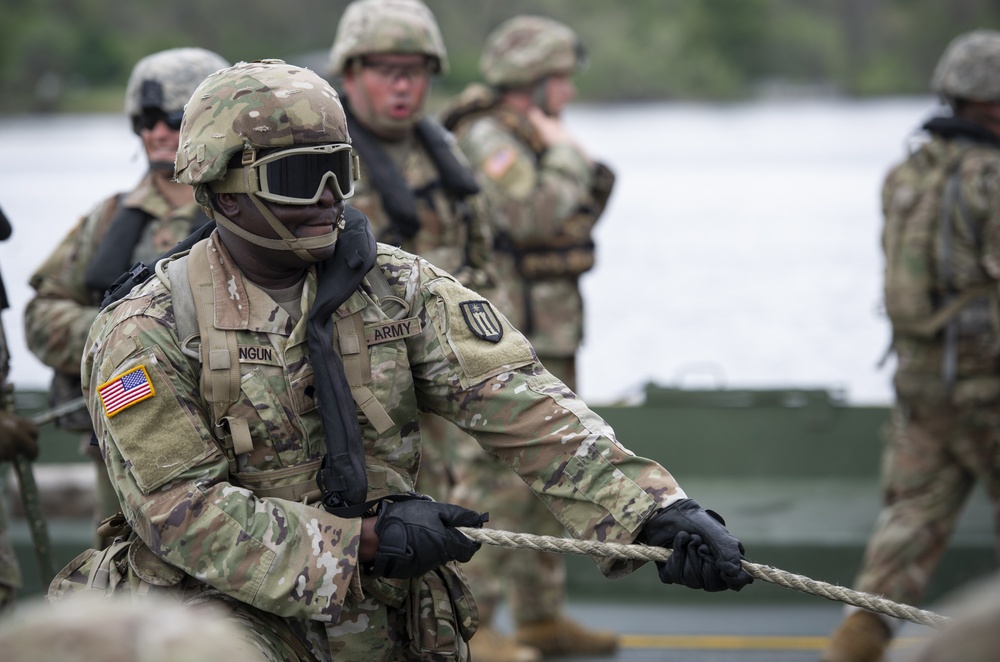 652nd Engineer Company Training at Fort McCoy