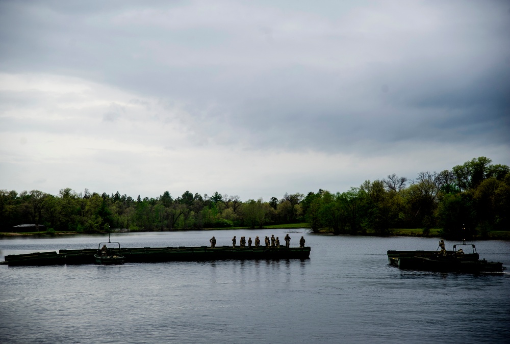 652nd Engineer Company Training at Fort McCoy