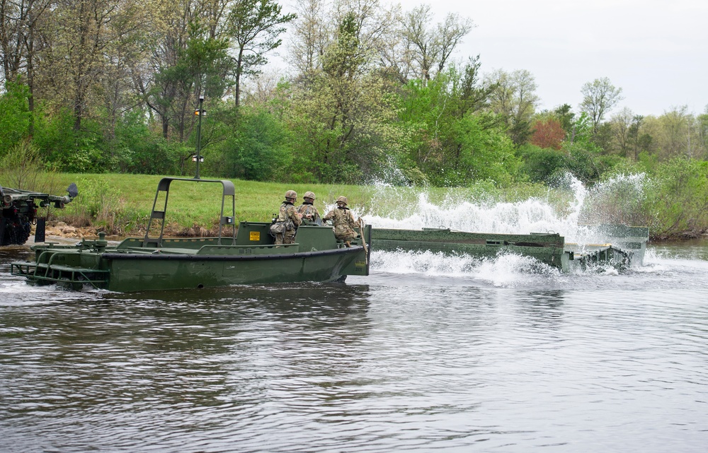 652nd Engineer Company Training at Fort McCoy