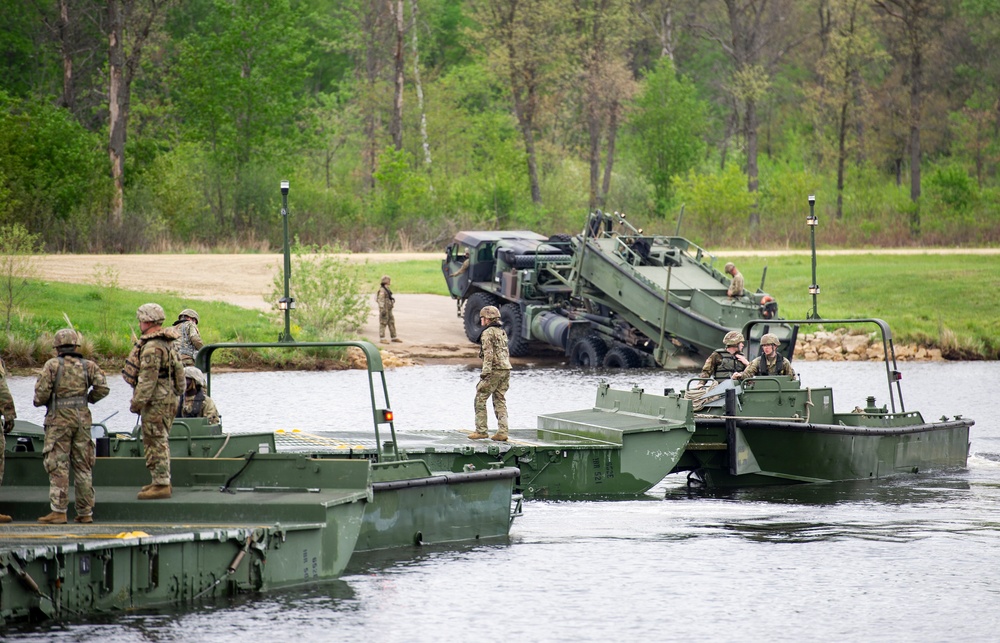 652nd Engineer Company Training at Fort McCoy