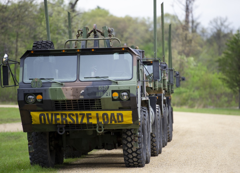 652nd Engineer Company Training at Fort McCoy