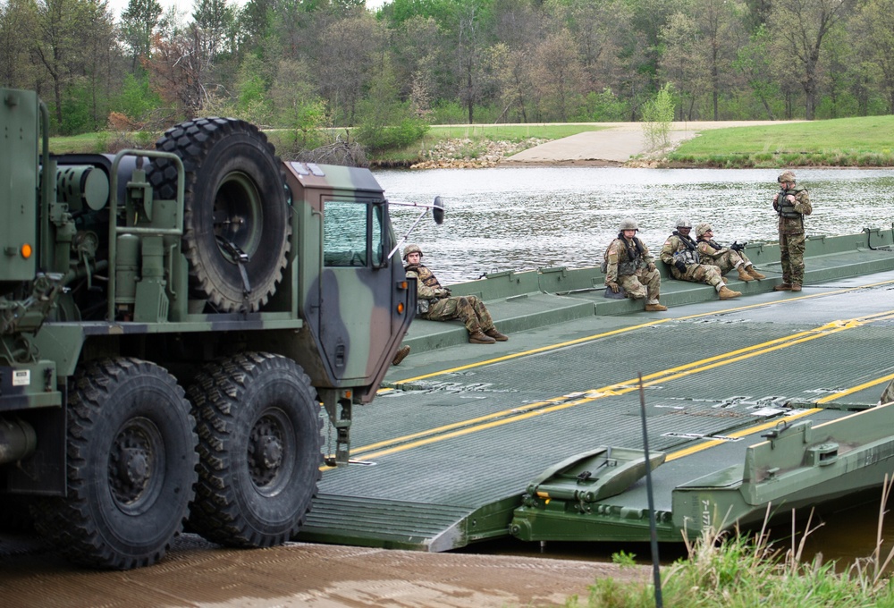 652nd Engineer Company Training at Fort McCoy