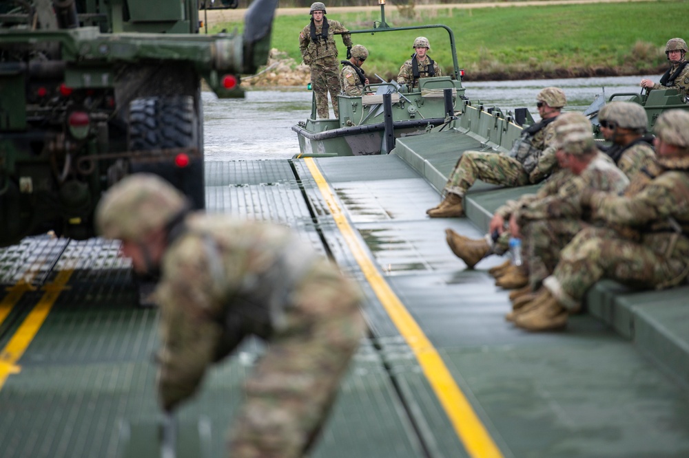 652nd Engineer Company Training at Fort McCoy