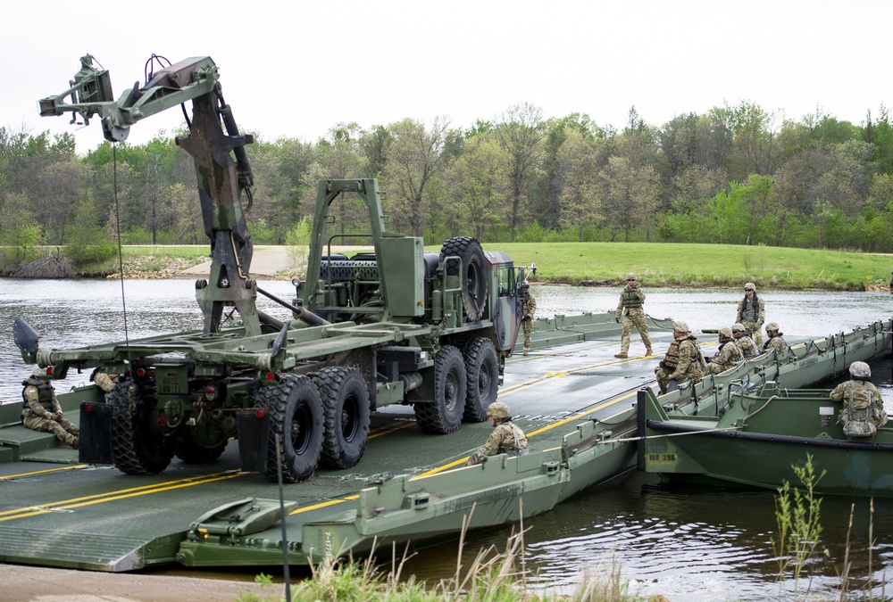 652nd Engineer Company Training at Fort McCoy