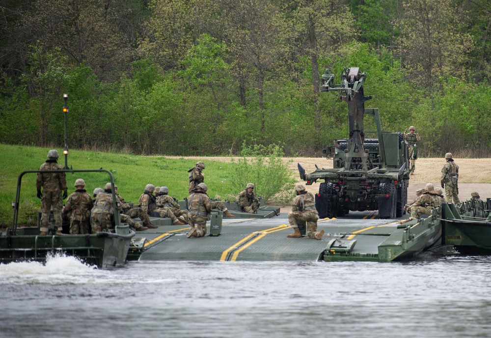 652nd Engineer Company Training at Fort McCoy