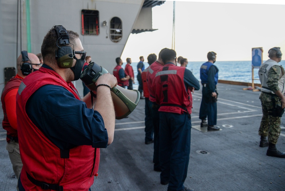 USS Harry S. Truman (CVN 75) transits the Atlantic Ocean.