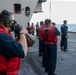 USS Harry S. Truman (CVN 75) transits the Atlantic Ocean.
