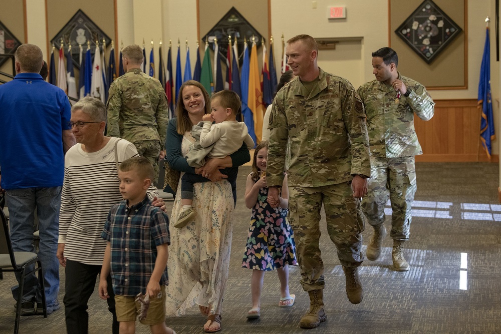 341st MUNS Change of Command