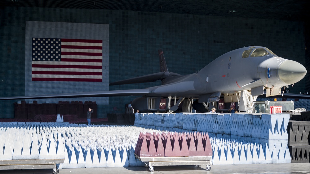 B-1B Lancer Undergoes Electronic Warfare Testing in the BAF