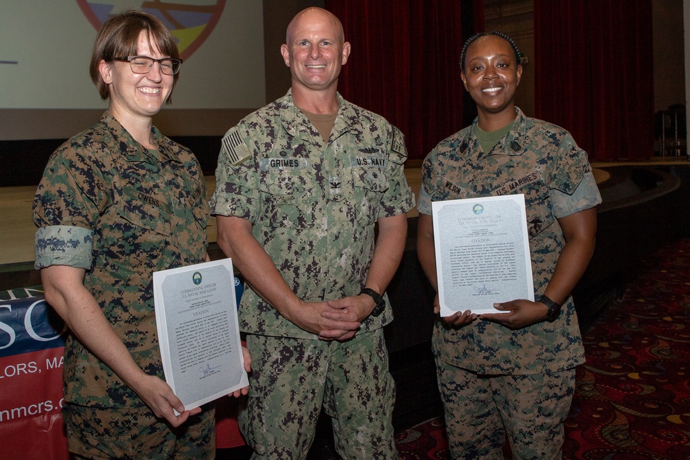 Bravo Zulu Capt. Owens and Gunnery Sgt. Wilson