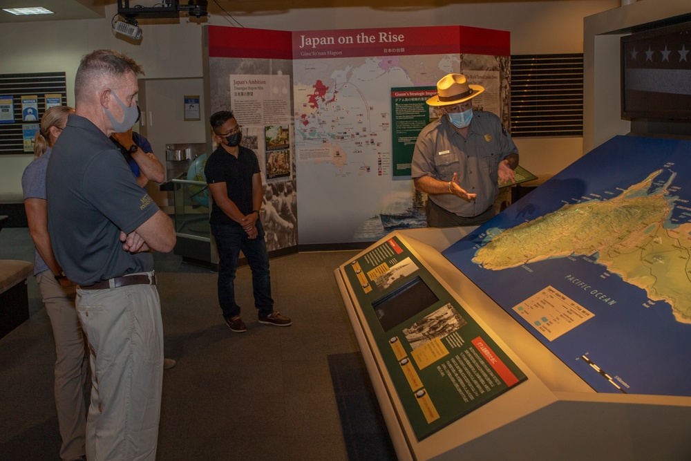 MCIPAC senior leaders visit MCB Camp Blaz