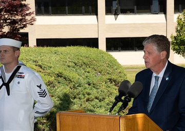 RI governor gives key address at NUWC Division Newport Memorial Day ceremony