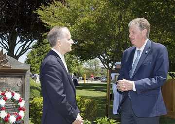 RI governor gives key address at NUWC Division Newport Memorial Day ceremony