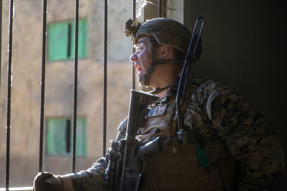 11th MEU Conduct Amphibious Assault at Camp Pendleton
