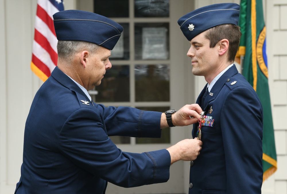 Retirement Ceremony for Lt. Col. Aaron Andrews