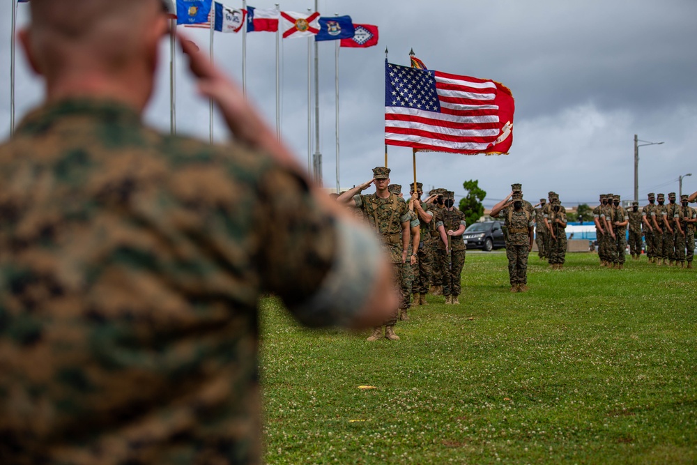 MWHS-1 Change of Command