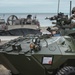 U.S. Marines and Sailors Conduct Beach Landing while Underway Aboard USS Portland