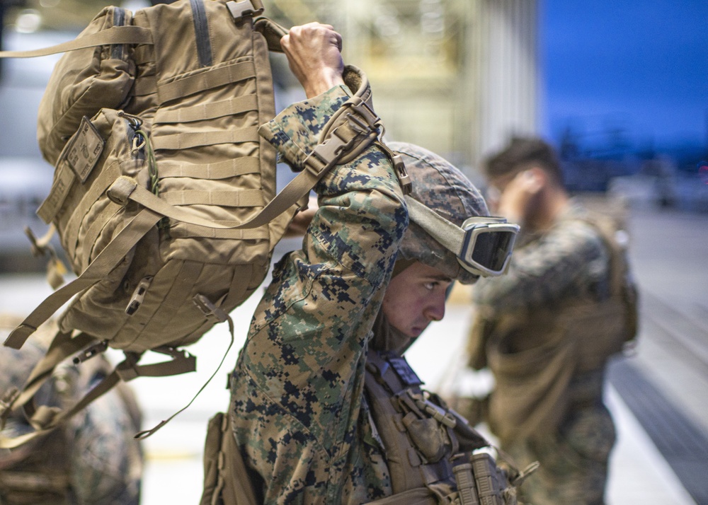 11th MEU Marines conduct HST training