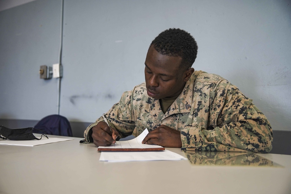 11th MEU Marines conduct NEO training