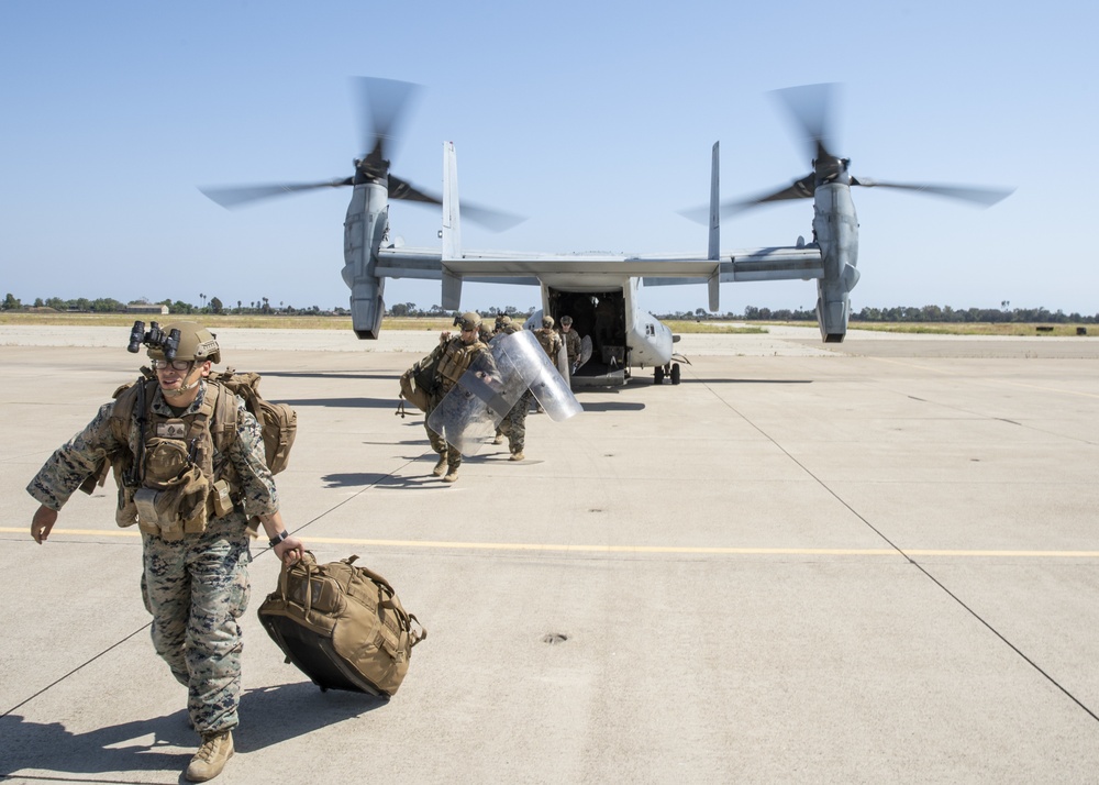 11th MEU Marines conduct embassy reinforcement training