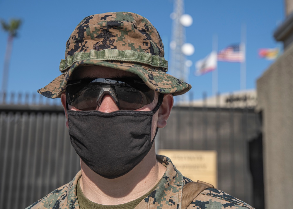 11th MEU Marines conduct embassy reinforcement training