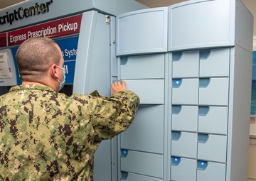 Naval Branch Health Clinic Kings Bay now offers a kiosk for prescription refill pick-up