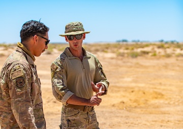 332d EOD Perform Exercise Finding, Blowing up UXO