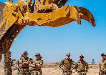 332d EOD Perform Exercise Finding, Blowing up UXO