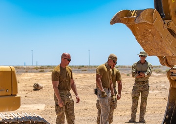 332d EOD Perform Exercise Finding, Blowing up UXO