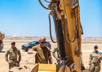 332d EOD Perform Exercise Finding, Blowing up UXO