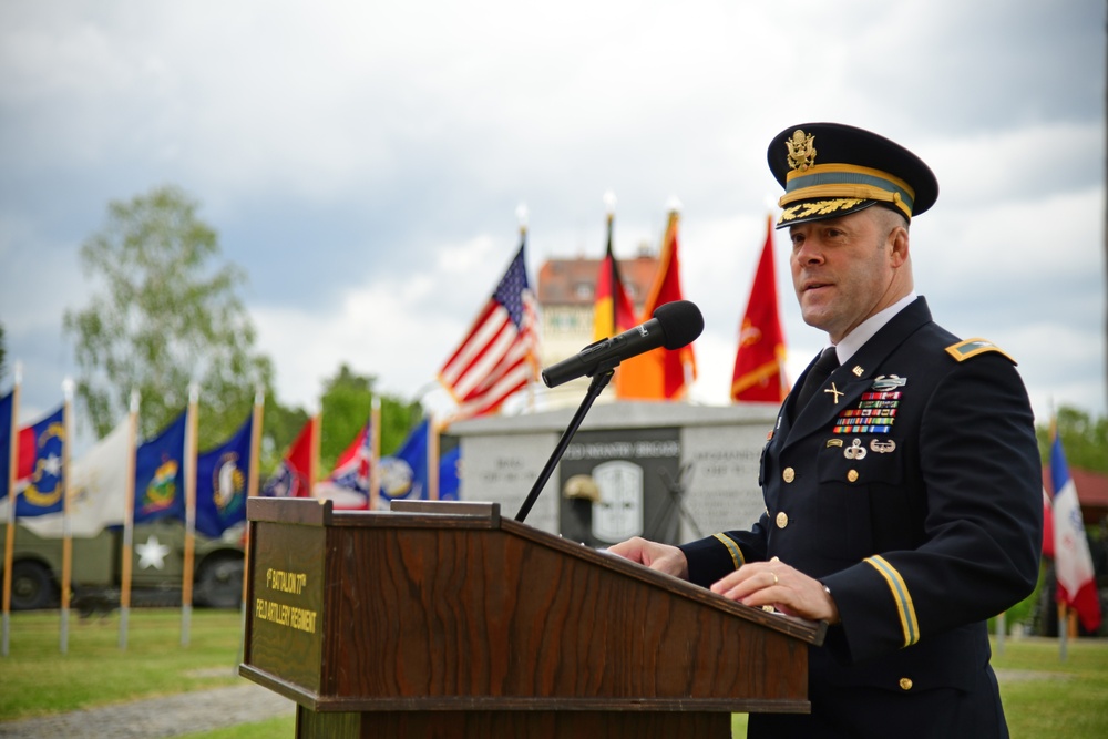 Memorial Day Ceremony at Grafenwoehr Parade Field