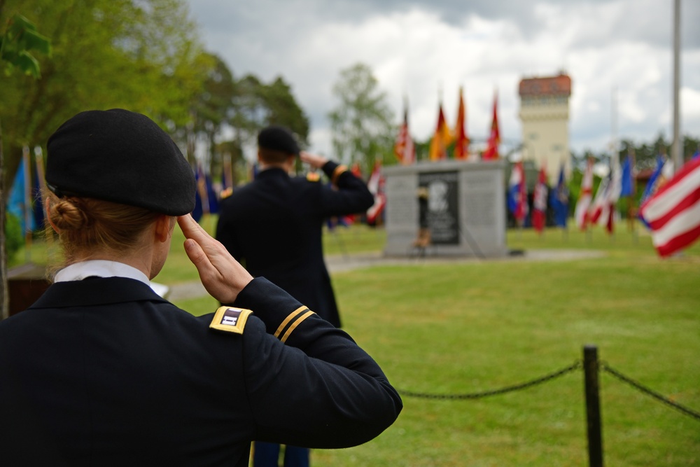 Memorial Day Ceremony at Grafenwoehr Parade Field