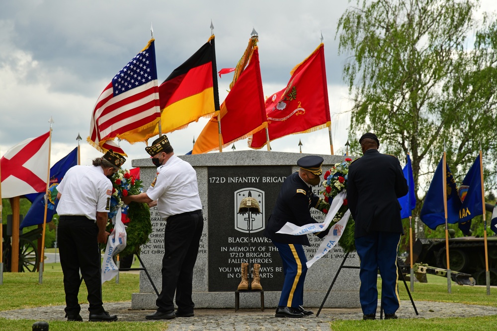 Memorial Day Ceremony at Grafenwoehr Parade Field