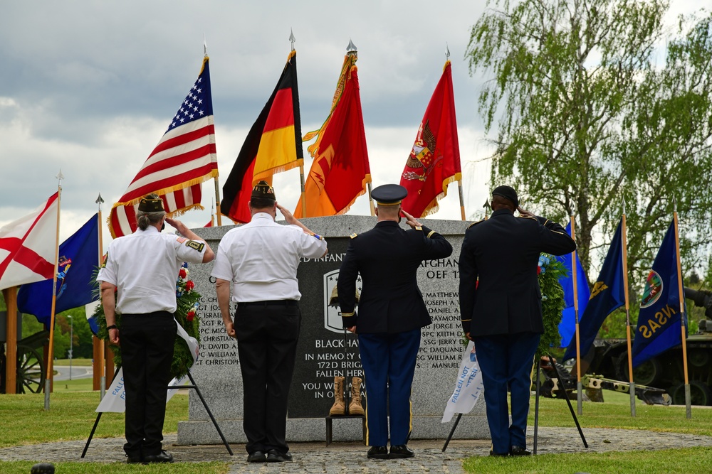 Memorial Day Ceremony at Grafenwoehr Parade Field