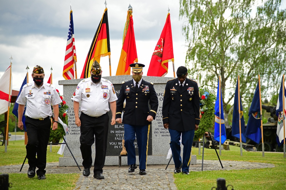 Memorial Day Ceremony at Grafenwoehr Parade Field