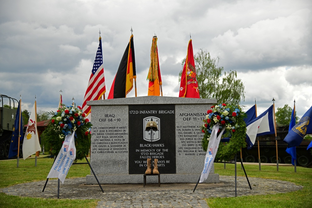 Memorial Day Ceremony at Grafenwoehr Parade Field