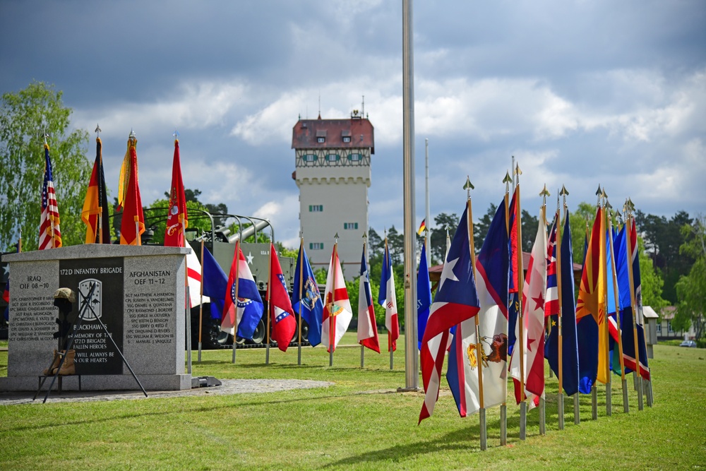 Memorial Day Ceremony at Grafenwoehr Parade Field