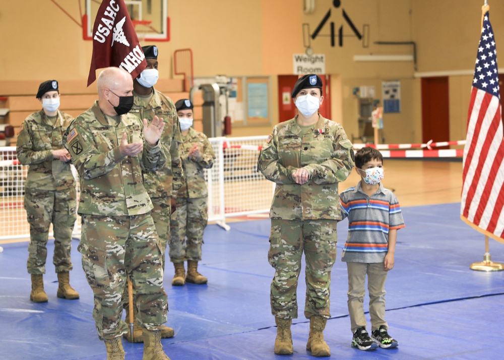 Baumholder Army Health Clinic holds change of command