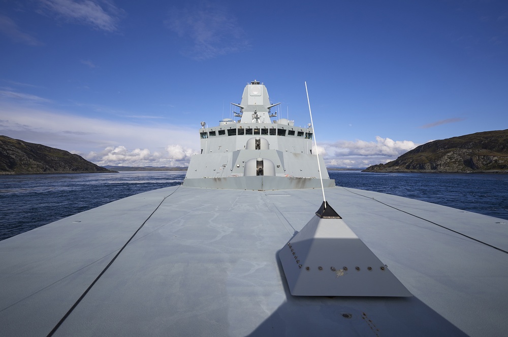 Royal Danish Navy participates in At-Sea Demo/Formidable Shield 2021