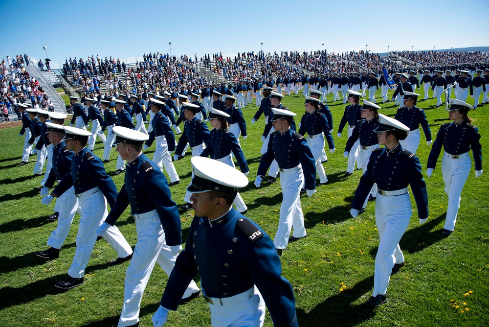 USAFA Graduation Parade 2021