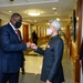 Secretary of Defense Lloyd J. Austin III meets with External Affairs of the Government of India Subrahmanyam Jaishankar